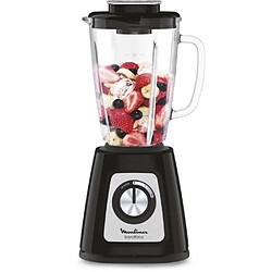 Avis NC MOULINEX LM430810 Blender Blendforce - Verre - Noir