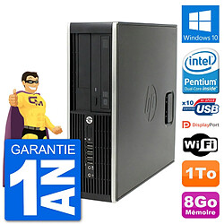 PC HP Compaq Pro 6300 SFF Intel G630 RAM 8Go Disque Dur 1To Windows 10 Wifi · Occasion 