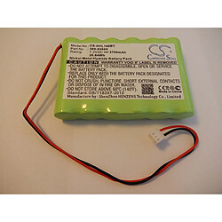 vhbw NiMH Batterie de remplacement 3700mAh (7.2V) pour Honeywell Lynx Remplace: 300-03866.