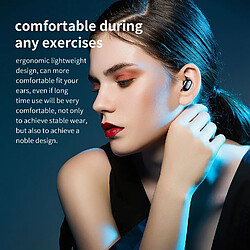 Véritables écouteurs Bluetooth 5.0 sans fil avec étui de chargement Écouteurs intra-auriculaires sans fil Écouteurs étanches IPX6 pas cher