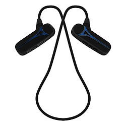 Avizar Écouteurs Sport Bluetooth Sans Fil avec Oreille Ouverte Tour du cou Boutons Noir