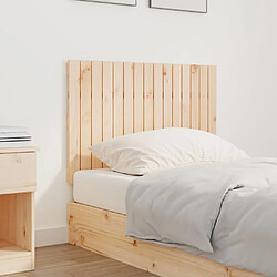 Avis Maison Chic Tête de lit scandinave pour lit adulte,Meuble de chambre murale 95,5x3x60 cm Bois massif de pin -MN12069