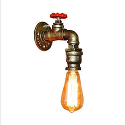 Stoex E27 Applique Murale Créatif Retro Industrial Lampe de Tube Tuyau forme Robinet Métal Fe E27 Applique Murale Créatif Retro Industrial Lampe de Tube Tuyau forme Robinet Métal Fer