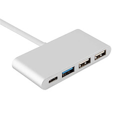 Cadorabo 4 Ports USB multi-interface Plug & Play avec port USB-C pas cher