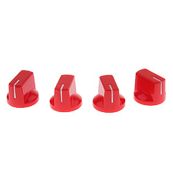 4pcs boutons de pédale d'effet d'ampli guitare bouton de pointeur