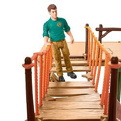 Schleich Ensemble de Jeu de 68 Pièces Station du Ranger Wildlife Multicolore