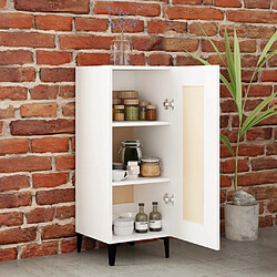 Avis Maison Chic Buffet,Meuble de Rangement,commode pour salon,Cuisine blanc 34,5x34x90 cm bois d'ingénierie -MN10830