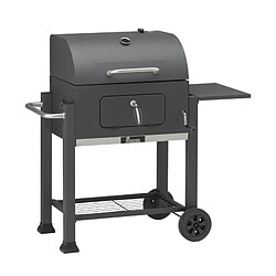 LANDMANN Barbecue a charbon - Acier emaille - 42x56 cm