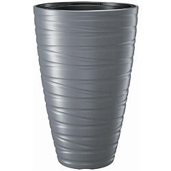 Pot de fleurs 43L avec insert 2en1 Maze DPMZ400 gris