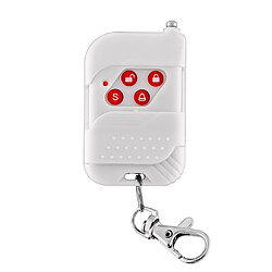 Wewoo Télécommande sans fil 433MHz 12V Keychain Key Telecontrol pour PSTN GSM Système d'alarme de sécurité cambrioleur