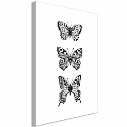 Paris Prix Tableau Imprimé Three Butterflies 40 x 60 cm