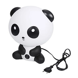 Universal Lampe de bureau panda mignonne bébé enfant chambre à coucher lampe de chevet dessin animé animaux créatifs chauds maison économie d'énergie