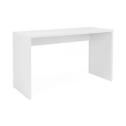 Avis Mes Bureau droit 130x54x75 cm blanc - MITZ