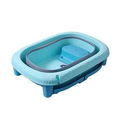 Avis IKIDO Baignoire pliable ultra compact,coussin de bain inclu, bouchon de vidange, pieds pliable, antidérapant et facile à ranger (vert)