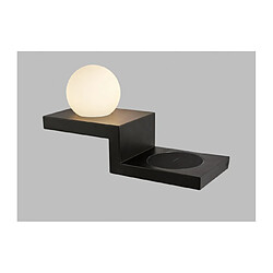 Avis Luminaire Center Applique LED intégré Zanzibar Noir 1 ampoule 17,8cm