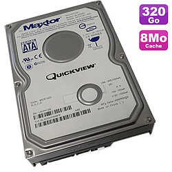 Disque Dur 320Go SATA II 3.5" Maxtor DiamondMax 10 6L320S0 7200RPM 8Mo - Occasion