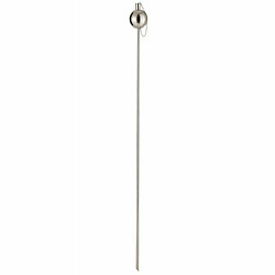 Paris Prix Torche de Jardin Design Boule 150cm Argent