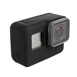 Wewoo Coque noir pour GoPro HERO5 Silicone boîtier de protection de Shell 