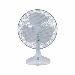 Discograph ventilatore da tavolo blaupunkt 30cm 45w 3 livelli bianco [atf401]