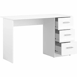 Avis Youdoit Chambre complète enfant 3 pièces - Lit + chevet + bureau - blanc mat