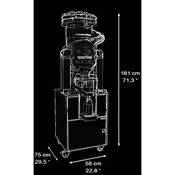 Avis Presse Agrume Automatique Fasttop sur meuble frigo - Zumoval