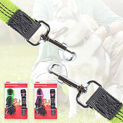 Universal Ceinture réflectrice, corde de traction, ceinture de course pour chien, main élastique, jogging libre, ceinture de traction pour chien, bague en métal, traction.