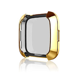 Wewoo Protection écran Étui de TPU Smart Watch Soft pour Fitbit Versa Or 