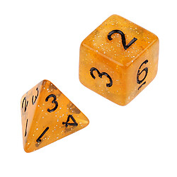 Acheter 7 pièces polyédrique jeu de dés d6 d8 d10 d12 d20 jeux de société jouet cadeau orange