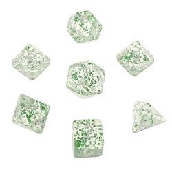 7 / Set De Dés Polyédriques En Plastique Pour Du0026D Dungeons And Dragons Game Toy Style 8