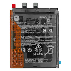 Xiaomi Batterie Interne pour Xiaomi Mi 11 5G 4600mAh Original BM4X Noir 