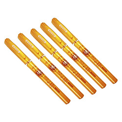 5 Corps de Tube Vide pour Marqueurs de Stylo Gel Pailleté Couleur Néon Stylo Gel Métallisé Tubes vides de stylo de gel de scintillement