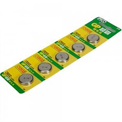 5pcs GP CR2032 3V Lithium Batteries Silver...