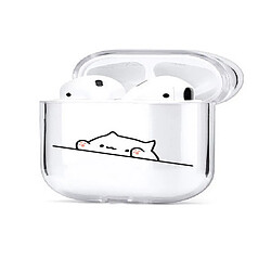 Shot Coque Chat pour "AirPods Pro" Boitier de Charge Housse Protection