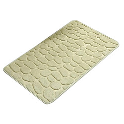 Tapis De Salle De Bain Tapis Tapis De Sol Tapis Paillasson Antidérapant 40x60cm Vert pas cher