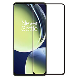 PHONECARE Verre Trempé 5D Full Cover pour OnePlus Nord CE3 - Transparent / Noir 