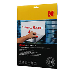 KODAK Window Stick KD-LMA4RW-PK10C - Pochettes de plastification A4, 150 Microns, Lot de 10 - Transparente 