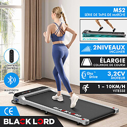 BLACK LORD Tapis de Course/Marche Électrique Maison Bureau Gymnase Fitness MS2