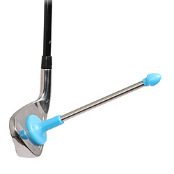 3pc Golf Aimant Lie Angle Tool Bâtons D'aide à La Formation Swing Trainers 1 Bleu 1 Noir pas cher