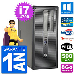 PC Tour HP ProDesk 600 G1 Intel i7-4790 RAM 8Go Disque Dur 500Go Windows 10 Wifi · Occasion 