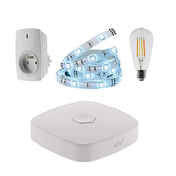 Pack Noël connecté OtioHome (1 ruban LED, 1 prise connectée, 1 ampoule wifi déco, 1 box)