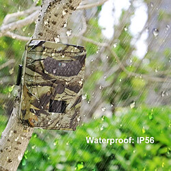 Avis Wewoo Caméra de chasse 1MP IP54 imperméable de traînée de de sécurité de vision nocturne IRprogramme Sunplus 1628grand angle de 120 degrésangle de détection de PIR de 100 degrés