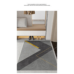 LUUCOZK Tapis de porte d'entrée antidérapants pour entrée intérieure - Motif 2-120x120cm