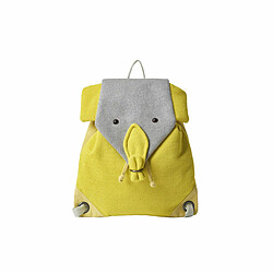 Cartable Crochetts Jaune 34 x 40 x 4 cm Koala