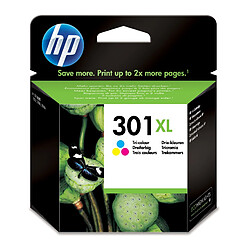 HP 301XL cartouche d'encre trois couleurs grande capacité authentique 