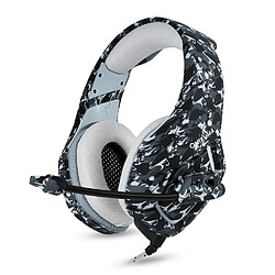 Universal Casque de camouflage, casque de jeu, casque de jeu, microphone pour téléphone portable, tablette | 