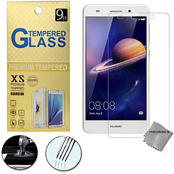 Htdmobiles Film de protection vitre verre trempe transparent pour Huawei Y6 II (Y6 2) 