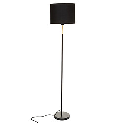 Atmosphera, Createur D'Interieur Lampadaire DRT Jule Noir Doré H 160