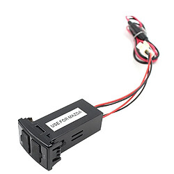 Wewoo Chargeur de voiture double port USB DC12V 2.1A pour Mazda