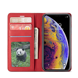 Acheter Etui en PU rouge pour Apple iPhone XS Max 6.5 inch