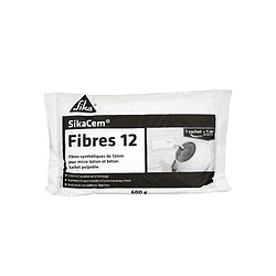 Fibres structurelles micro-synthétiques SIKA SikaCem Fibre 12 - 600g